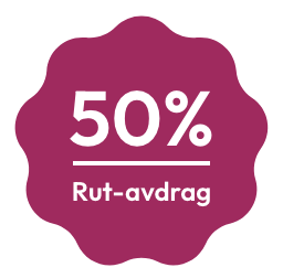 Få 50% i RUT-avdrag på din flytt